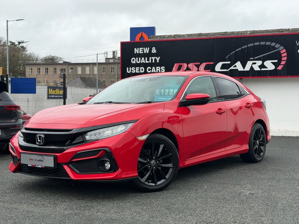 USED 2020 70 HONDA CIVIC 1.0 VTEC Turbo SR Hatchback 5dr Petrol Manual Euro 6 (s/s) (126 ps) GREAT SPEC,LOW RUNNING COSTS