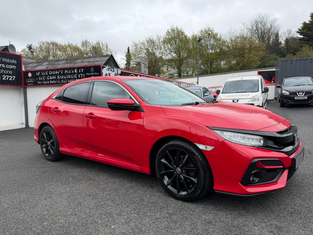 USED 2020 70 HONDA CIVIC 1.0 VTEC Turbo SR Hatchback 5dr Petrol Manual Euro 6 (s/s) (126 ps) GREAT SPEC,LOW RUNNING COSTS