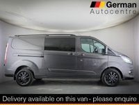 USED 2023 23 FORD TRANSIT CUSTOM 2.0 320 EcoBlue Limited Crew Van Double Cab 5dr Diesel Auto L2 H1 Euro 6 (170 ps) NEW WET BELT*BLACK BODYSTYLING KIT