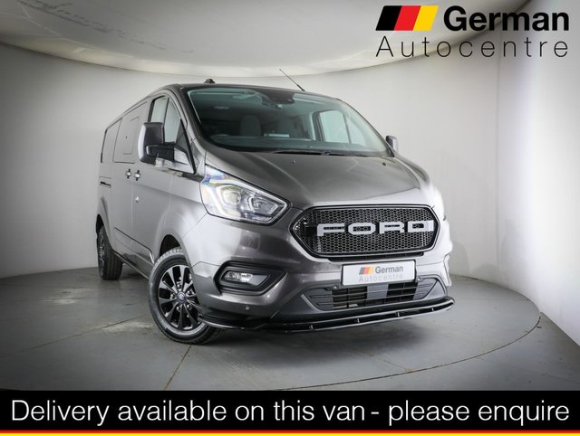 View our Ford Transit Custom 2.0 320 EcoBlue Limited Crew Van Double Cab 5dr Diesel Auto L2 H1 Euro 6 (170 ps)