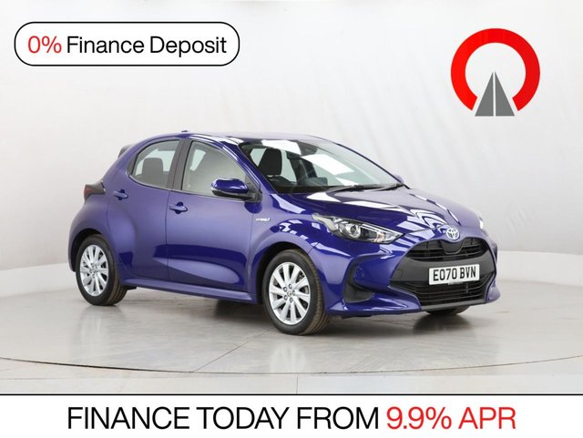 2020 TOYOTA YARIS 1.5 VVT H ICON HATCHBACK 5DR PETROL HYBRID E CVT EURO 6... photo