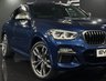 USED 2019 69 BMW X4 3.0 M40d SUV 5dr Diesel Auto xDrive Euro 6 (s/s) (326 ps) M SPORT PLUS PACK, TECH PACK!