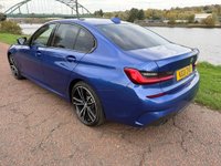 USED 2021 21 BMW 3 SERIES 2.0 330e 12kWh M Sport Saloon 4dr Petrol Plug-in Hybrid Auto Euro 6 (s/s) (292 ps) **PORTIMAO BLUE PAINT**FSH**M-SPORT PRO PACK**