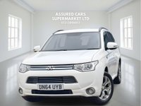 USED 2014 64 MITSUBISHI OUTLANDER 2.0h 12kWh GX3h SUV 5dr Petrol Plug-in Hybrid CVT 4WD Euro 5 (s/s) (200 ps) Auto_&pound;20 Tax_Plug In Hybrid_2L_Ulez