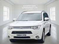 USED 2014 64 MITSUBISHI OUTLANDER 2.0h 12kWh GX3h SUV 5dr Petrol Plug-in Hybrid CVT 4WD Euro 5 (s/s) (200 ps) Auto_&pound;20 Tax_Plug In Hybrid_2L_Ulez