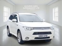 USED 2014 64 MITSUBISHI OUTLANDER 2.0h 12kWh GX3h SUV 5dr Petrol Plug-in Hybrid CVT 4WD Euro 5 (s/s) (200 ps) Auto_&pound;20 Tax_Plug In Hybrid_2L_Ulez