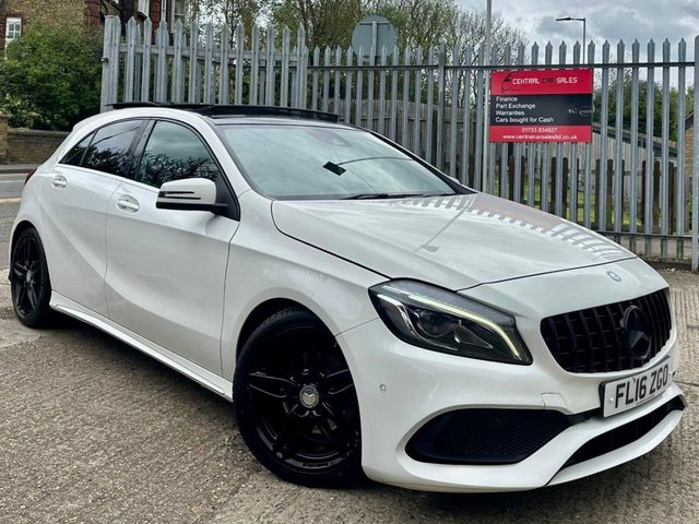 2016 16 MERCEDES-BENZ A-CLASS 1.5 A180d AMG Line (Premium Plus) Hatchback 5dr Diesel Manual Euro 6 (s/s) (109 ps) S.H+PAN ROOF++P SENSORS+2KEYS