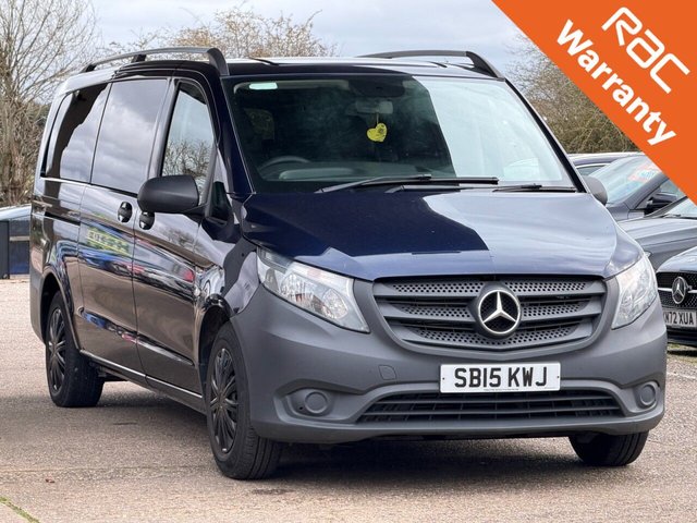 View our Mercedes-Benz Vito 2.1 114 CDI BlueTEC PRO Tourer Double Cab 5dr Diesel Manual RWD L3 Euro 6 (s/s) (XLWB) (136 ps)