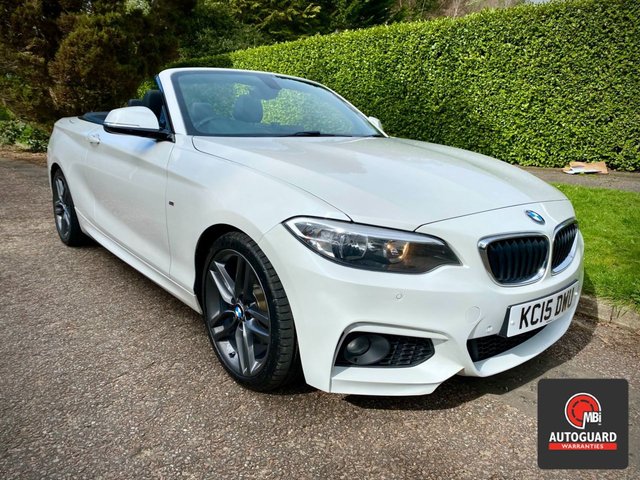 2015 2 SERIES 2.0 220D M SPORT CONVERTIBLE 2DR DIESEL MANUAL EURO 6 S S... photo