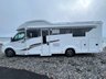 USED 2023 MERCEDES-BENZ COACHMAN Kabe 545 Travelmaster Coachman - ABSOLUTE SHOWSTOPPER!, delivery miles only!! 5 berth with Island bed - This stunning motorhome provides supreme luxury with functionality throughout. Upon entering your feet will sink into the plush carpets and an immediate feeling of space in the dining room/ lounge area which conveniently converts into a double bed, having a hydraulic drop down bed above which neatly stows away when not in use. Kitchen area is fully equipped with Dometic appliances including large fridge freezer, microwave, oven, grill, hob and sink. Moving towards the rear of the motorhome we have a separate shower and toilet with the Island bed at the back. Air conditioning unit is situated in the bedroom area for your comfort on warm days. Underneath the bed is a garage area which is accessible via outside locker doors on both sides. Reversing camera is included within the extensive functions of the Mercedes infotainment system. This must be seen to be fully appreciated! Yours for �&pound;95,995 - MASSIVE saving on the new model!! Up to 7 year finance and warranty packages available. DIMENSIONS - LENGTH - 8.4M, WIDTH 2.78M, HEIGHT 2.98M 