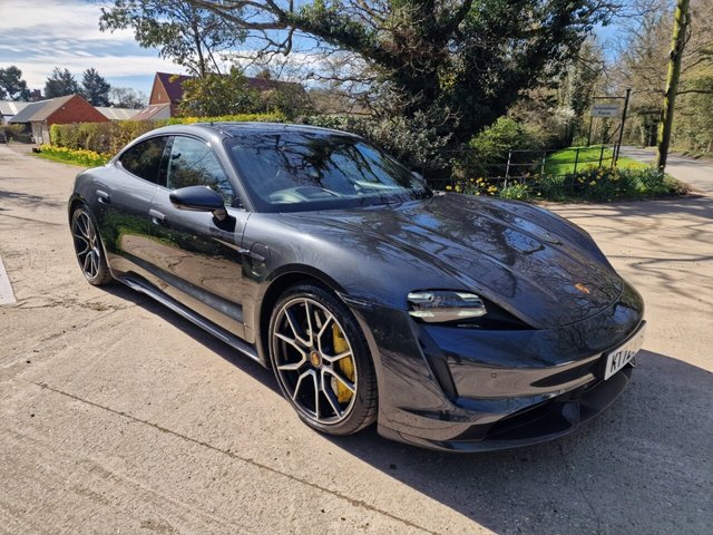 View our Porsche Taycan Performance Plus 93.4kWh Turbo S Saloon 4dr Electric Auto 4WD (11kW Charger) (761 ps)