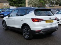 USED 2022 22 SEAT ARONA 1.0 TSI FR Sport 5d DSG 110 S/S 1 OWNER, FULL SERVICE HISTORY, SAT NAV, DIGITAL COCKPIT, HEATED SEATS, WIRELESS PHONE CHARGER, APPLE CARPLAY ANDROID AUTO & MIRROR LINK, DAB RADIO, BLUETOOTH PHONE & MUSIC, REAR PARKING SENSORS WITH DISPLAY, CRUISE CONTROL & SPEED LIMITER, LANE ASSIST, FRONT ASSIST, DSG AUTOMATIC, 18 INCH ALLOYS, LED DAYTIME RUNNING LIGHTS, TINTED GLASS, BLACK LEATHER ALCANTARA, RAIN & LIGHT SENSORS, AUTO DIMMING REAR VIEW MIRROR, CLIMATE CONTROL, INTERIOR LED LIGHTS, VOICE CONTROL, DRIVE SELECT