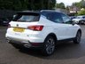 USED 2022 22 SEAT ARONA 1.0 TSI FR Sport 5d DSG 110 S/S 1 OWNER, FULL SERVICE HISTORY, SAT NAV, DIGITAL COCKPIT, HEATED SEATS, WIRELESS PHONE CHARGER, APPLE CARPLAY ANDROID AUTO & MIRROR LINK, DAB RADIO, BLUETOOTH PHONE & MUSIC, REAR PARKING SENSORS WITH DISPLAY, CRUISE CONTROL & SPEED LIMITER, LANE ASSIST, FRONT ASSIST, DSG AUTOMATIC, 18 INCH ALLOYS, LED DAYTIME RUNNING LIGHTS, TINTED GLASS, BLACK LEATHER ALCANTARA, RAIN & LIGHT SENSORS, AUTO DIMMING REAR VIEW MIRROR, CLIMATE CONTROL, INTERIOR LED LIGHTS, VOICE CONTROL, DRIVE SELECT
