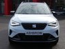 USED 2022 22 SEAT ARONA 1.0 TSI FR Sport 5d DSG 110 S/S 1 OWNER, FULL SERVICE HISTORY, SAT NAV, DIGITAL COCKPIT, HEATED SEATS, WIRELESS PHONE CHARGER, APPLE CARPLAY ANDROID AUTO & MIRROR LINK, DAB RADIO, BLUETOOTH PHONE & MUSIC, REAR PARKING SENSORS WITH DISPLAY, CRUISE CONTROL & SPEED LIMITER, LANE ASSIST, FRONT ASSIST, DSG AUTOMATIC, 18 INCH ALLOYS, LED DAYTIME RUNNING LIGHTS, TINTED GLASS, BLACK LEATHER ALCANTARA, RAIN & LIGHT SENSORS, AUTO DIMMING REAR VIEW MIRROR, CLIMATE CONTROL, INTERIOR LED LIGHTS, VOICE CONTROL, DRIVE SELECT