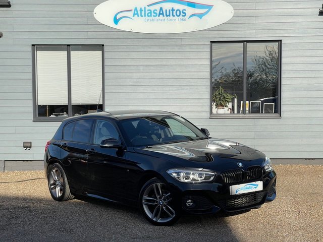 2017 67 BMW 1 SERIES 1.5 116d M Sport Hatchback 5dr Diesel Manual Euro 6 (s/s) (116 ps) ULEZ CHARGE EXEMPT, UP TO 78 MPG, Part Suede Seats, Sat Nav, 18" Graphite Alloy Wheels, ABS, Traction Control, Climate Control, DAB Radio, Bluetooth Phone Prep