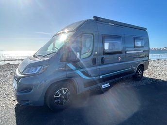 2022 FIAT SWIFT SELECT 122 - 2 Berth lovely modern layout, end lounge area which can be used as two single beds (186cm (L) x 66cm (W) easily converts into double bed, galley kitchen including Dometic fridge, Thetford hob, oven, grill and sink. Wet room bathroom with stow away sink for extra space. Lots of storage space and captains swivel seats turn to create a cute little dining area. Fitted with Reversing camera, tow bar, external gas BBQ point, external shower. Yours for &pound;55,995. Up to 7 years finance and warranty packages available. DIMENSIONS - LENGTH - 5.95M, WIDTH 2.26M, HEIGHT - 2.72M  &pound;55995.00