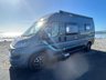 USED 2022 FIAT SWIFT SELECT 122 - 2 Berth lovely modern layout, end lounge area which can be used as two single beds (186cm (L) x 66cm (W) easily converts into double bed, galley kitchen including Dometic fridge, Thetford hob, oven, grill and sink. Wet room bathroom with stow away sink for extra space. Lots of storage space and captains swivel seats turn to create a cute little dining area. Fitted with Reversing camera, tow bar, external gas BBQ point, external shower. Yours for �&pound;55,995. Up to 7 years finance and warranty packages available. DIMENSIONS - LENGTH - 5.95M, WIDTH 2.26M, HEIGHT - 2.72M  