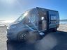 USED 2022 FIAT SWIFT SELECT 122 - 2 Berth lovely modern layout, end lounge area which can be used as two single beds (186cm (L) x 66cm (W) easily converts into double bed, galley kitchen including Dometic fridge, Thetford hob, oven, grill and sink. Wet room bathroom with stow away sink for extra space. Lots of storage space and captains swivel seats turn to create a cute little dining area. Fitted with Reversing camera, tow bar, external gas BBQ point, external shower. Yours for �&pound;55,995. Up to 7 years finance and warranty packages available. DIMENSIONS - LENGTH - 5.95M, WIDTH 2.26M, HEIGHT - 2.72M  