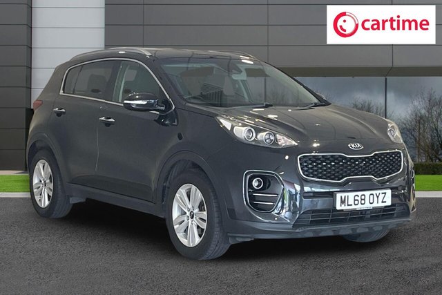 View our Kia Sportage 1.7 CRDi 2 SUV 5dr Diesel Manual Euro 6 (s/s) (114 bhp) Reverse Camera, Rear Parking Sensors, Android Auto / Apple CarPlay, Touchscreen Satellite Navigation, 17In Alloys