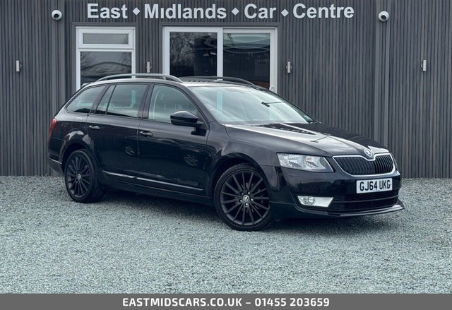 2014 OCTAVIA 1.6 TDI BLACK EDITION ESTATE 5DR DIESEL MANUAL EURO 5 S S... photo