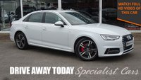 USED 2016 66 AUDI A4 2.0 TDI S line Saloon 4dr Diesel S Tronic quattro Euro 6 (s/s) (190 ps) 