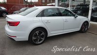 USED 2016 66 AUDI A4 2.0 TDI S line Saloon 4dr Diesel S Tronic quattro Euro 6 (s/s) (190 ps) 