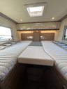 USED 2019 68 FIAT BURSTNER 728G Lyceo Harmonyline - 4 Berth with 4 belted seats luxury motorhome, fully equipped with heated captains seats which turn to accompany the spacious dining area, drop down bed above which neatly stows away when not in use, galley kitchen area including 3 burner gas hob, Dometic oven & grill, sink, large fridge freezer. Lots of storage with soft close drawers. Washroom includes toilet, separate shower cubicle and plenty of storage. Bedroom to the rear with partition privacy door, can either be configured as two single beds or one king size bed. Again more storage here including wardrobe and soft close drawers. Outside there is a large garage with heating, lighting and power which can be accessed from both sides, Fiamma Carry Bike Pro C rack, external hot & cold shower. Comes with 120w Solar panel, 2 leisure batteries and Power inverter 3000W. Perfect for those off grid adventures. Must be viewed to be fully appreciated. Yours for �&pound;64,995, Up to 7 years finance and warranty packages available, Part exchange welcome. DIMENSIONS - LENGTH - 7.49M, WIDTH - 2.98M, HEIGHT - 3.10M  