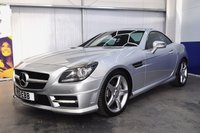 USED 2012 P MERCEDES-BENZ SLK 2.1 SLK250 CDI BlueEfficiency AMG Sport Convertible 2dr Diesel G-Tronic+ Euro 5 (s/s) (204 ps) Front And Rear Parking Sensors - Bluetooth - &pound;6K Extras