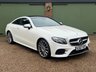 USED 2018 67 MERCEDES-BENZ E-CLASS 2.0 E220d AMG Line (Premium Plus) Coupe 2dr Diesel G-Tronic+ Euro 6 (s/s) (194 ps) 