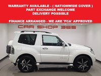 USED 2016 66 MITSUBISHI SHOGUN 3.2 DI-DC Barbarian SUV 3dr Diesel Auto 4WD Euro 6 SWB (187 ps) 