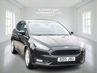 USED 2015 15 FORD FOCUS 1.0T EcoBoost Zetec Hatchback 5dr Petrol Manual Euro 6 (s/s) (125 ps) &pound;20 Tax_EcoBoost_1.0L_Petrol_Ulez