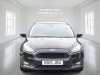 USED 2015 15 FORD FOCUS 1.0T EcoBoost Zetec Hatchback 5dr Petrol Manual Euro 6 (s/s) (125 ps) &pound;20 Tax_EcoBoost_1.0L_Petrol_Ulez