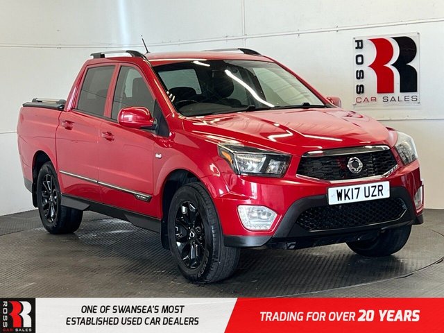 2017 SSANGYONG MUSSO 2.2D EX PICKUP DOUBLE CAB 4DR DIESEL MANUAL 4WD EURO 6 178... photo