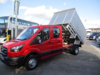 USED 2024 73 FORD TRANSIT CREW CAB BRIT TIPP TIPPER AUTOMATIC ONLY 3,700 MILES   2024 FORD TRANSIT BRIT TIPPER TWIN WHEELER 500 AUTOMATIC 170 LOW MILES  3,700