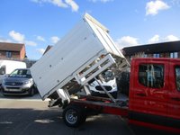 USED 2024 73 FORD TRANSIT CREW CAB BRIT TIPP TIPPER AUTOMATIC ONLY 3,700 MILES   2024 FORD TRANSIT BRIT TIPPER TWIN WHEELER 500 AUTOMATIC 170 LOW MILES  3,700