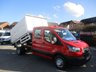 USED 2024 73 FORD TRANSIT CREW CAB BRIT TIPP TIPPER AUTOMATIC ONLY 3,700 MILES   2024 FORD TRANSIT BRIT TIPPER TWIN WHEELER 500 AUTOMATIC 170 LOW MILES  3,700
