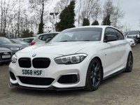 USED 2018 68 BMW M140I 3.0 M140i Shadow Edition Hatchback 3dr Petrol Auto Euro 6 (s/s) (340 ps) THIS CAR COMES WITH 6 MONTHS WARRANTY , BREAKDOWN COVER & RECOVERY++  GREAT EXAMPLE OF AUTOMATIC HATCHBACK APPLE CAR PLAY/ ANDRIOD AUTO + NAVIGATION SYSTEM + BLUETOOTH + DAB RADIO + USB CONNECTION + FRONT AND REAR PARKING SENSORS + FULL  LEATHER TRIM  + FRONT HEATED SEATS + CRUISE CONTROL + DUAL CLIMATE CONTROL + PRIVACY GLASS + 18 INCH ALLOY WHEELS + HARMANKARDIN SOUND SYSTEM + AUTO START STOP + TRACTION CONTROL + DAY TIME RUNNING LIGHTS + KEY LESS START + ICE ROAD WARNINGS +