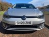 USED 2020 20 VOLKSWAGEN GOLF 1.5 TSI Life Euro 6 (s/s) 5dr Low Mileage | Great Price