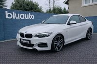 USED 2019 19 BMW 2 SERIES 1.5 218i GPF M Sport Coupe 2dr Petrol Auto Euro 6 (s/s) (136 ps) Climate control A/C, Black leather interior, Heated Front Seats, Satellite navigation, Bluetooth, Voice control, USB input, Keyless drive, Auto wipers, Different drive modes, DAB radio, Front + Rear parking sensors, Auto headlights