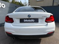 USED 2019 19 BMW 2 SERIES 1.5 218i GPF M Sport Coupe 2dr Petrol Auto Euro 6 (s/s) (136 ps) Climate control A/C, Black leather interior, Heated Front Seats, Satellite navigation, Bluetooth, Voice control, USB input, Keyless drive, Auto wipers, Different drive modes, DAB radio, Front + Rear parking sensors, Auto headlights