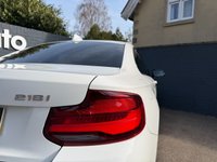 USED 2019 19 BMW 2 SERIES 1.5 218i GPF M Sport Coupe 2dr Petrol Auto Euro 6 (s/s) (136 ps) Climate control A/C, Black leather interior, Heated Front Seats, Satellite navigation, Bluetooth, Voice control, USB input, Keyless drive, Auto wipers, Different drive modes, DAB radio, Front + Rear parking sensors, Auto headlights