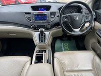 USED 2015 15 HONDA CR-V 2.2 i-DTEC EX SUV 5dr Diesel Auto 4WD Euro 5 (150 ps) - F/S/H - SAT NAV - HEATED LEATHER - REVERSE CAMERA - PAN ROOF - CRUISE  2 OWNERS