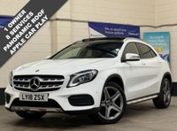 USED 2018 18 MERCEDES-BENZ GLA 2.1 GLA200d AMG Line (Premium) Panoramic SUV 5 Door Diesel 7G-DCT 4MATIC Euro 6 (s/s) (136 ps) 1 OWNER 8 SERVICES BIG SPEC
