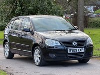 USED 2009 09 VOLKSWAGEN POLO 1.2 Match Hatchback 5dr Petrol Manual (138 g/km, 70 bhp) 