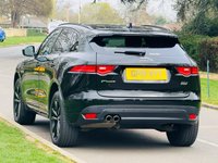 USED 2019 19 JAGUAR F-PACE 2.0 D180 R-Sport SUV 5dr Diesel Auto AWD Euro 6 (s/s) (180 ps) LOW MILES+RED LETHER+PAN ROOF+