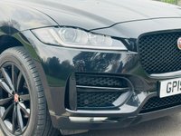 USED 2019 19 JAGUAR F-PACE 2.0 D180 R-Sport SUV 5dr Diesel Auto AWD Euro 6 (s/s) (180 ps) LOW MILES+RED LETHER+PAN ROOF+