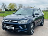 USED 2022 22 SSANGYONG KORANDO 1.5 Ultimate SUV 5dr Petrol Auto Euro 6 (s/s) (163 ps) LEATHER+SAT NAV+S/ROOF+ULEZ