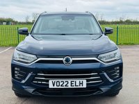 USED 2022 22 SSANGYONG KORANDO 1.5 Ultimate SUV 5dr Petrol Auto Euro 6 (s/s) (163 ps) LEATHER+SAT NAV+S/ROOF+ULEZ
