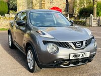 USED 2018 18 NISSAN JUKE 1.6 Bose Personal Edition SUV 5dr Petrol XTRON Euro 6 (112 ps) LOW MILES+LEATHER+SAT NAV+ULEZ