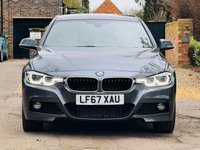 USED 2017 67 BMW 3 SERIES 2.0 320d M Sport Saloon 4dr Diesel Auto xDrive Euro 6 (s/s) (190 ps) LOW MILES+LETHER+SAT NAV+H/K+